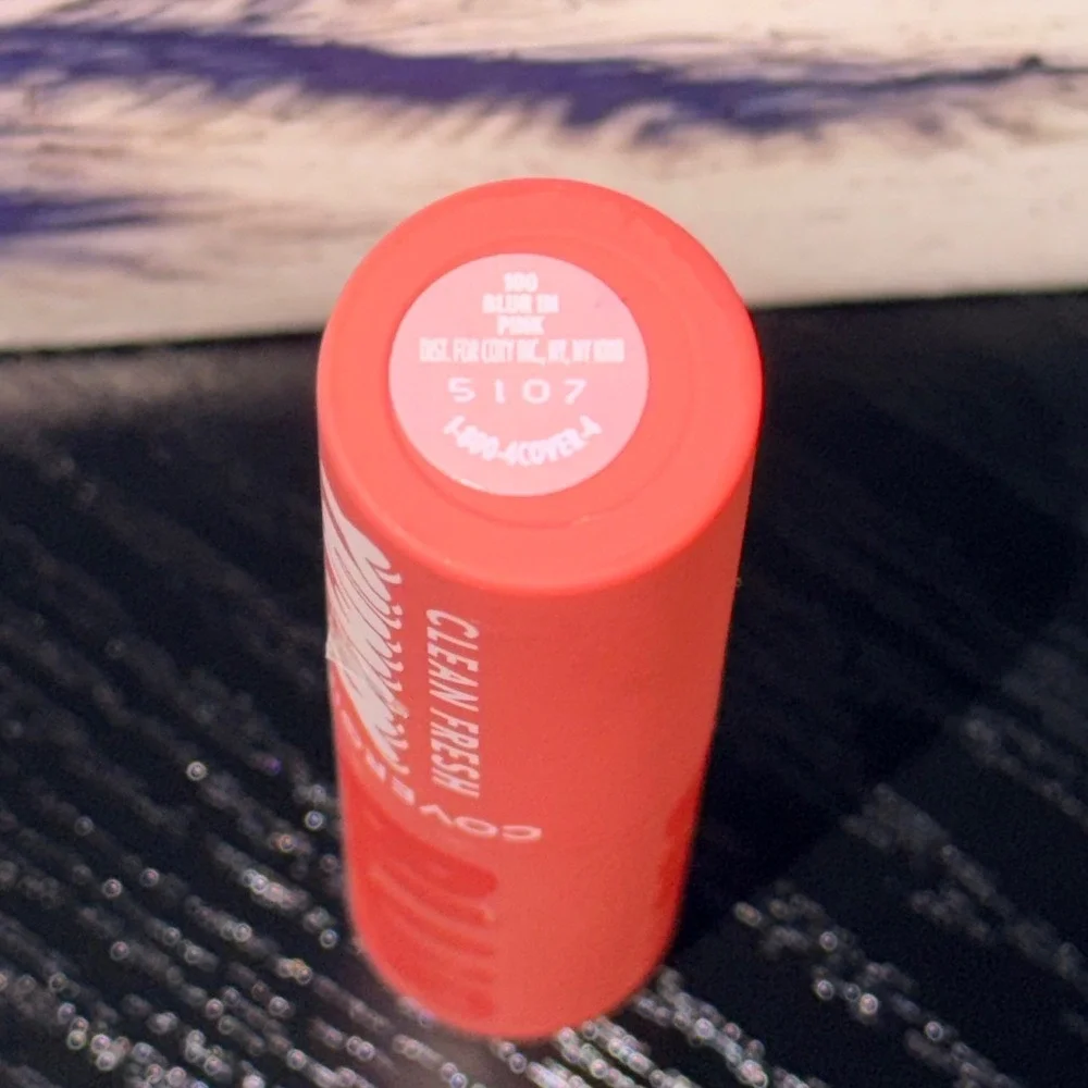 CoverGirl Clean Fresh Yummy Gloss Blur Lipstick 100 Blur In Pink Matte Vegan